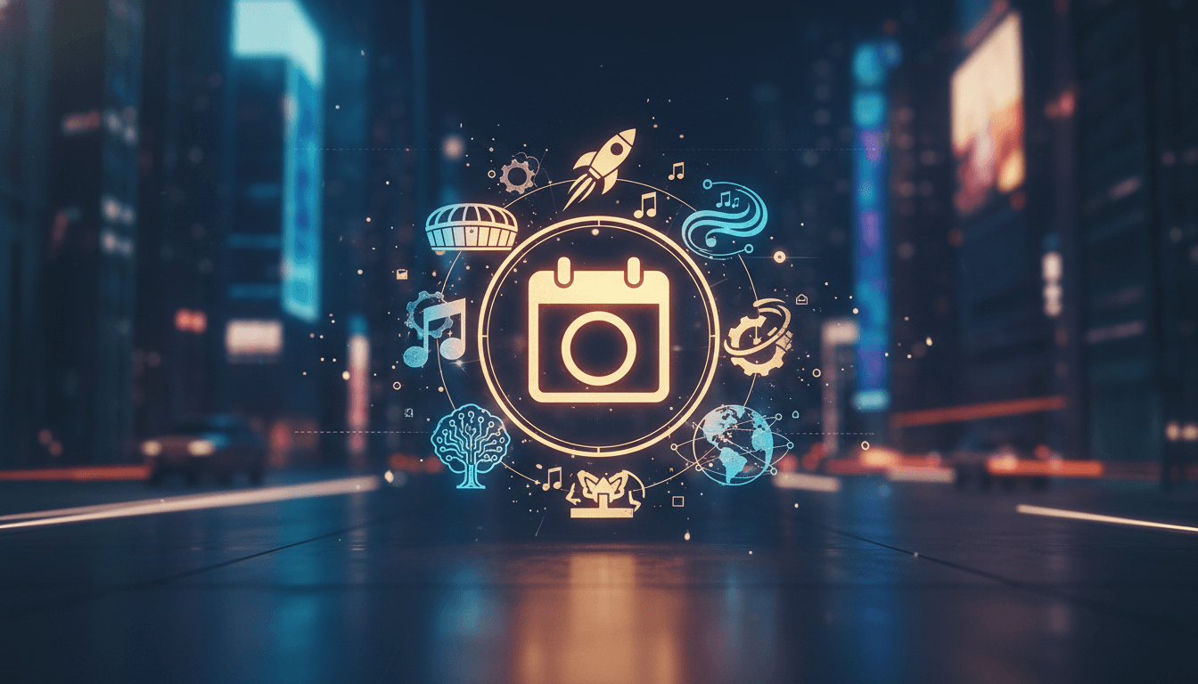 Illustrated calendar highlighting significant events planned for 2026.