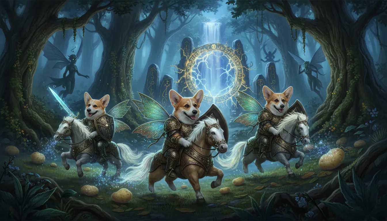 The Fairy Steeds of Wales: Are Corgis Actually Magical Warriors or Just Short-Legged Chaos Potatoes?