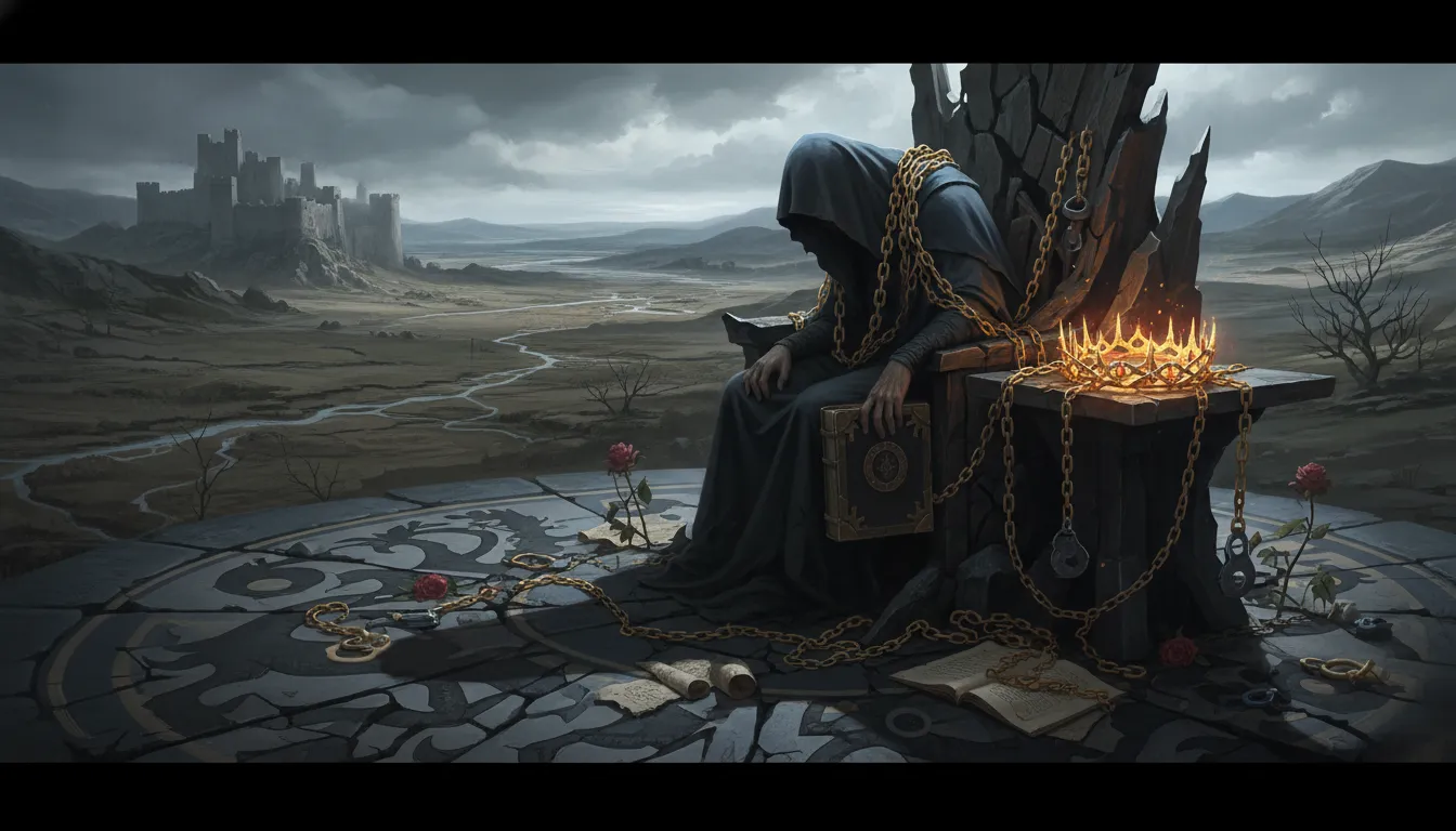 Medieval Welsh scroll weighted down, illustrating indispensable legal burdens.