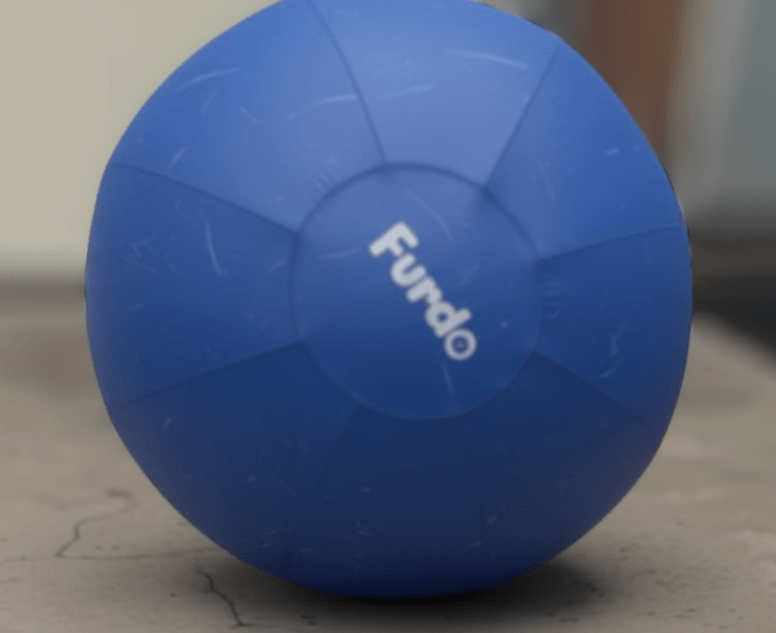 Minor Wear And Tear on the Furdo Ball